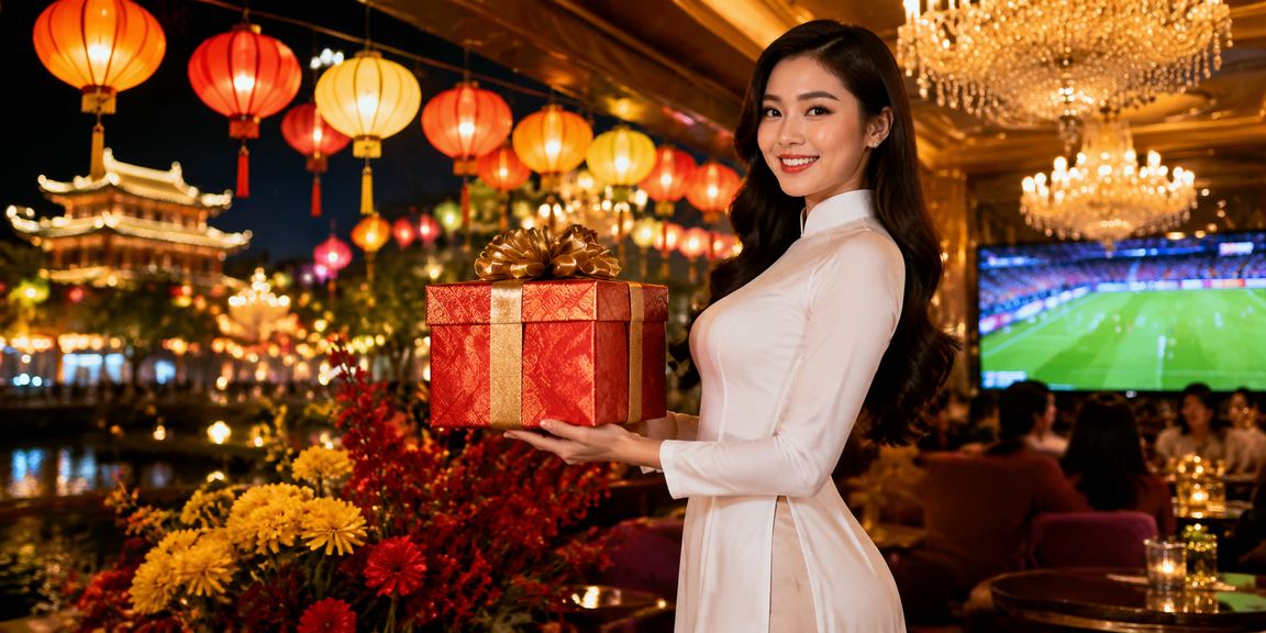 Phụ nữ mặc áo dài tại Huế tra cứu kết quả xổ số và mua vé trực tuyến trên điện thoại